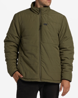 Men's Billabong A/Div Journey Reversible Zip-Up Jackets Multicolor | 863CAPZBU