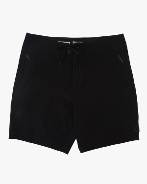 Men's Billabong A/Div Surftrek CiCLO® Lo Tide 18.5 Boardshorts Black | 285MXCIUG