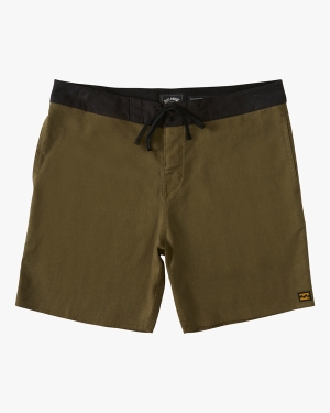 Men's Billabong A/Div Surftrek Hemp Lo Tides 17 Boardshorts Multicolor | 216DJOIRY