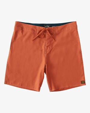 Men's Billabong A/Div Surftrek Hemp Lo Tides 17 Boardshorts Multicolor | 692JDPNYW