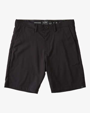 Men's Billabong A/Div Surftrek Journey 20 Shorts Black | 178OPUACF