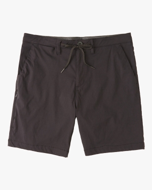 Men's Billabong A/Div Surftrek Plus 19 Shorts Black | 765IRQTWS
