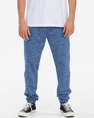 Men's Billabong A/Div Surftrek Sweatpants Deep Blue | 801KYZFQL