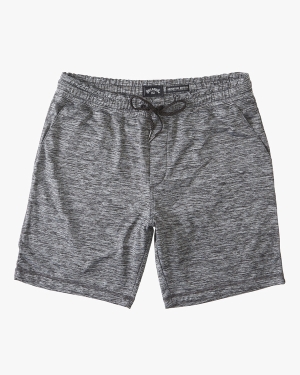 Men's Billabong A/Div Surftrek Sweatshorts Shorts Grey | 615TBWDOX