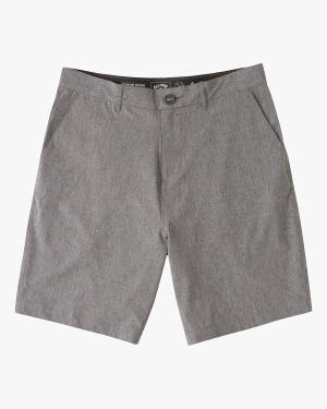 Men's Billabong A/Div Surftrek Transport 20 Shorts Dark Grey | 209FHSXID