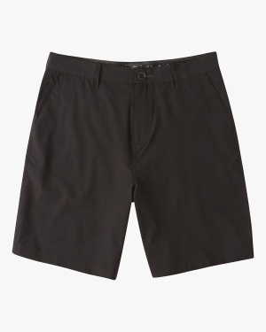 Men's Billabong A/Div Surftrek Transport 20 Shorts Black | 364RNQTBC