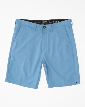 Men's Billabong A/Div Surftrek Wick 20 Shorts Blue | 378ZAQMJK