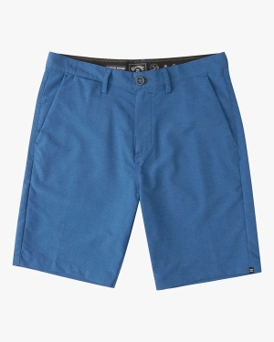 Men's Billabong A/Div Surftrek Wick 20 Shorts Deep Blue | 871NFQZHK