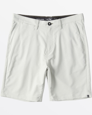 Men's Billabong A/Div Surftrek Wick Short 20 Shorts White | 206HLXAWO