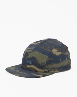 Men's Billabong A/Div Transport Strapback Hats Camo | 462SOLTVI