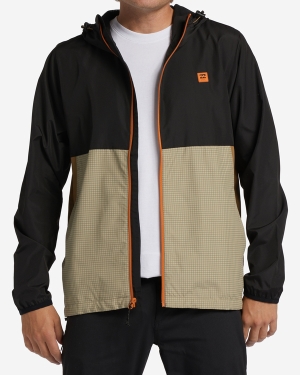 Men's Billabong A/Div Transport Windbreaker Jackets Multicolor | 207FYAWCH
