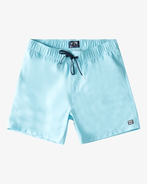 Men's Billabong All Day Layback 16 Boardshorts Light Turquoise | 316KTRXBL