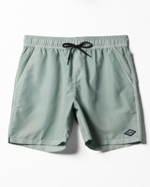 Men's Billabong All Day Overdyed Layback 17 Boardshorts Multicolor | 187DPFGWZ