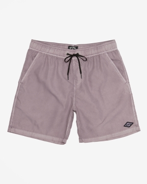 Men's Billabong All Day Overdyed Layback 17 Boardshorts Multicolor | 923UDKXFM