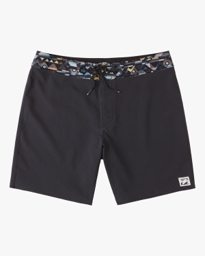 Men's Billabong All Day Pigment Pro 17 Boardshorts Multicolor | 920OEGXRH