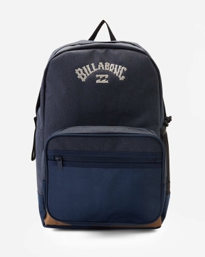 Men's Billabong All Day Plus Day Pack Luggage Bags Navy | 764IMKXNR