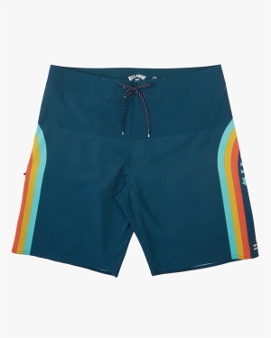 Men's Billabong Arch Airlite 18.5 Boardshorts Navy | 932YVGTJK
