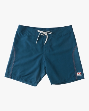 Men's Billabong Arch OG 17 Boardshorts Navy | 891CQFNPT