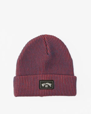Men's Billabong Arch Patch Knit Hats Deep Blue | 723ODSCYH