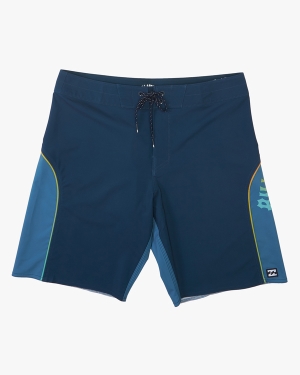 Men's Billabong Arch Pro 19 Boardshorts Blue | 708RHNTSI