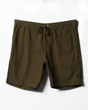Men's Billabong Beach Days Layback Twill Elastic Waist Walkshorts 18.5 Shorts Multicolor | 134RGAMPX