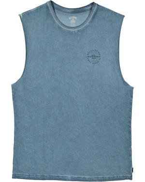 Men's Billabong Big Wave Dan Mu Muscle Tanks Blue | 621VDGZCK