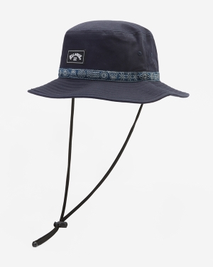 Men's Billabong Boonie Hats Navy | 017FPZBJY