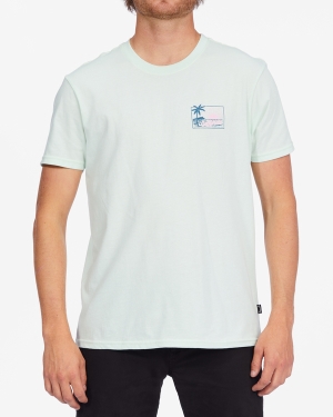 Men's Billabong Breeze California Short Sleeve T Shirts Multicolor | 592KQSXDT