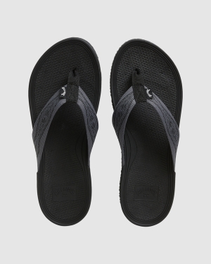 Men's Billabong Brunswick Woven Flip Flops Multicolor | 319IRLZBM