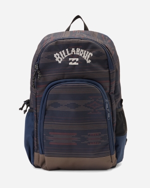 Men's Billabong Command Backpacks Navy | 562GVDZSE