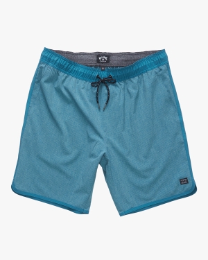 Men's Billabong Crossfire Elastic 73 Submersible 18 Shorts Multicolor | 184CZXPOI