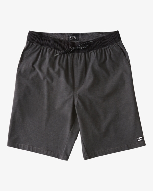 Men's Billabong Crossfire Elastic Waist Submersible 18 Shorts Multicolor | 420MBLOYU