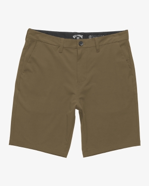 Men's Billabong Crossfire Solid Submersible 20 Shorts Multicolor | 781ZARJYC