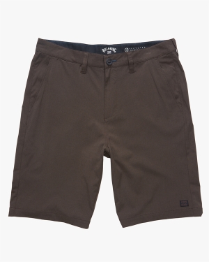 Men's Billabong Crossfire Submersible 21 Shorts Coffee | 816XQBGYT