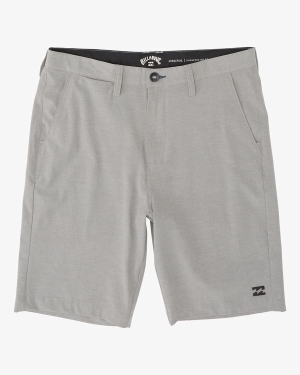 Men's Billabong Crossfire Submersible Short 21 Shorts Grey | 492SLBONU