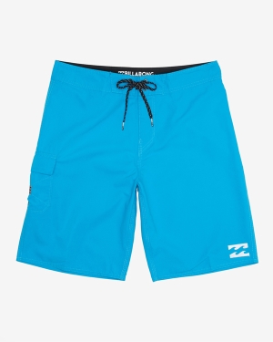 Men's Billabong DAILY SOLID Boardshorts Light Royal | 628JWNVZL