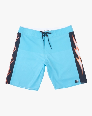Men's Billabong D Bah Airlite 19 Boardshorts Blue | 541XNIUKD