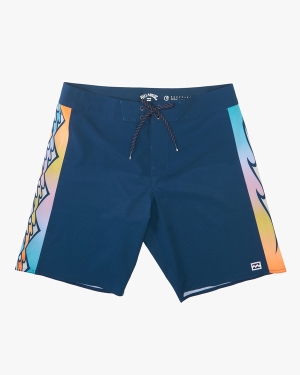 Men's Billabong D Bah Airlite 19 Boardshorts Navy | 619DSFLVZ