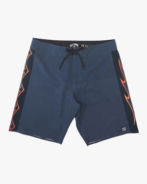Men's Billabong D Bah Airlite 19 Boardshorts Grey | 735TRSEAQ