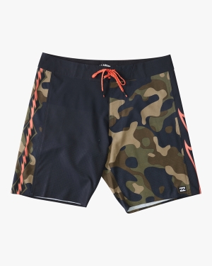 Men's Billabong D Bah Airlite 19 Boardshorts Camo | 961JRSALK