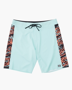 Men's Billabong D Bah CiCLO® Pro 19 Boardshorts Multicolor | 824VWAQUL