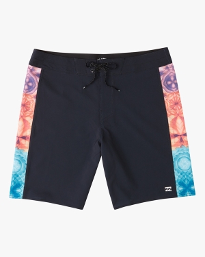 Men's Billabong D Bah Pro 19 Boardshorts Black | 981ZGBSML