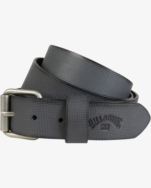 Men's Billabong Daily Leather Belts Black | 283FLVXBQ