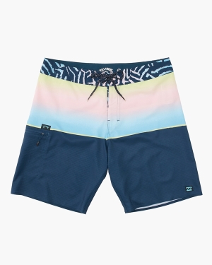 Men's Billabong Fifty50 Airlite 19 Boardshorts Multicolor | 956XUVTYS