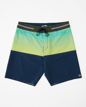 Men's Billabong Fifty50 Panel Pro 19 Boardshorts Multicolor | 420BLHOKZ