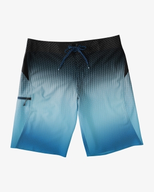 Men's Billabong Fluid Pro 21 Boardshorts Deep Blue | 317FQSAKZ