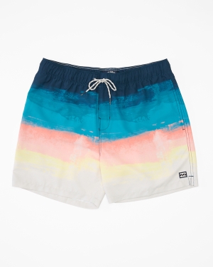 Men's Billabong Good Times Layback 16 Boardshorts Brown | 569LWZSKU