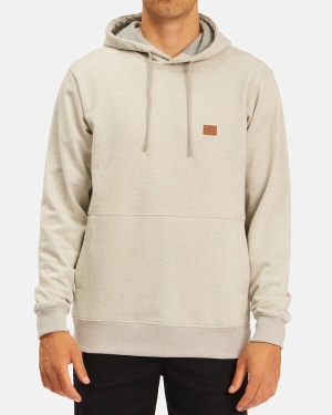 Men's Billabong Hudson Pullover Hoodie Multicolor | 534VYNHOM