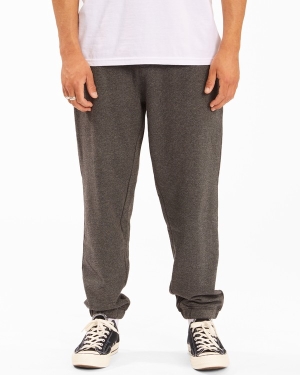 Men's Billabong Hudson Sweatpants Black | 120ZCTVAE