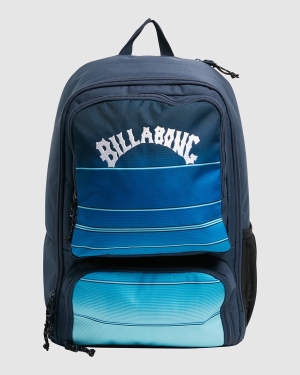 Men's Billabong Juggernaught Backpacks Light Blue | 135PZCOXF